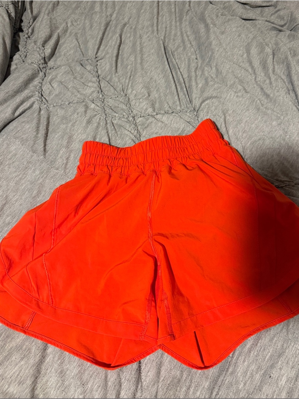 lululemon athletica Bright Orange Women’s Athletic Shorts